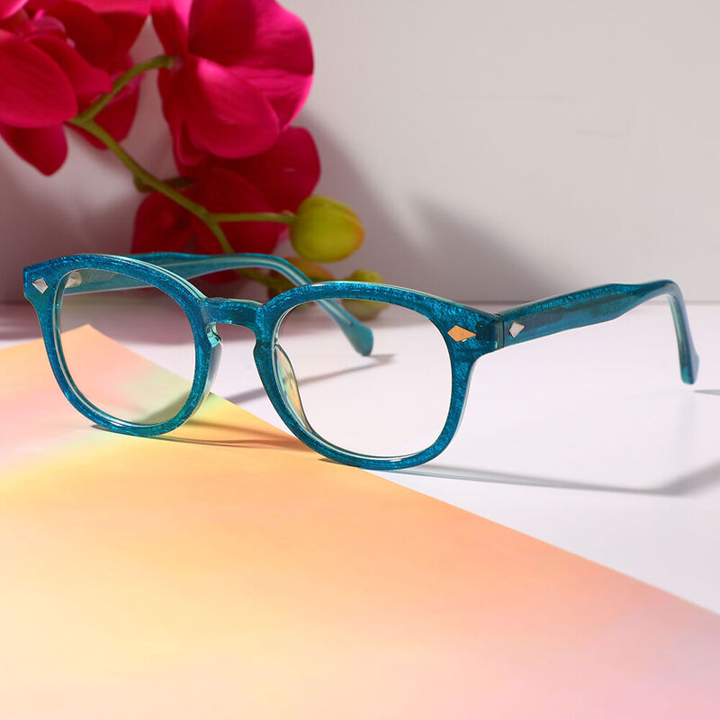 Ralph Quadratische Blaue Brille