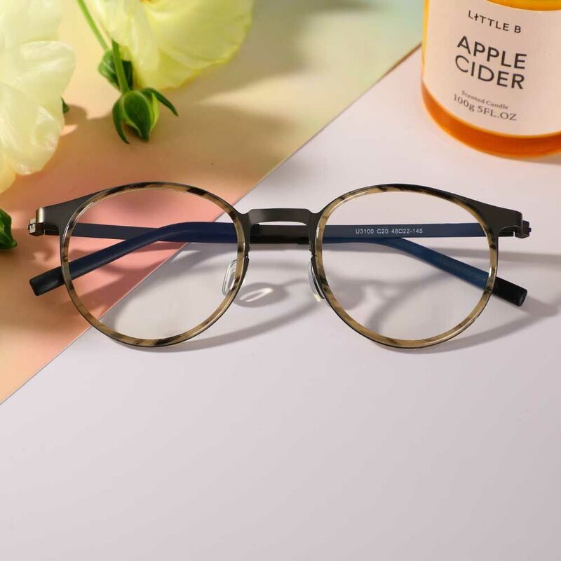 Smedle Round Tortoise Glasses