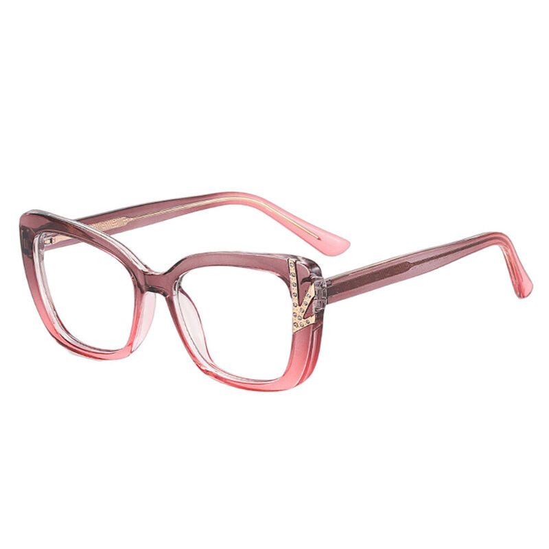 Masera Cat Eye Pink Glasses