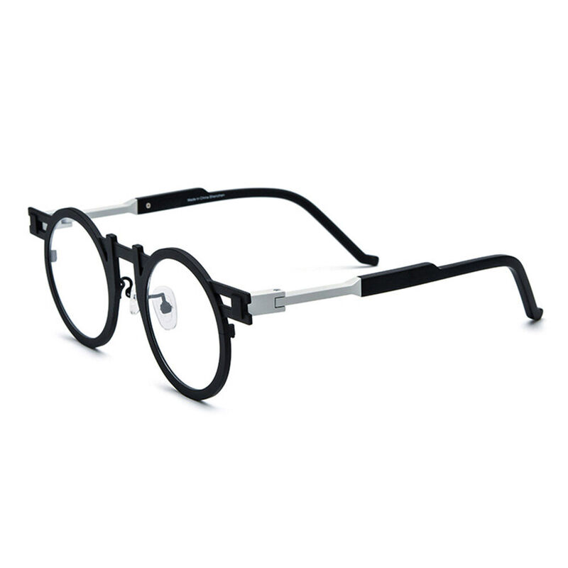 Beck Round Black Glasses