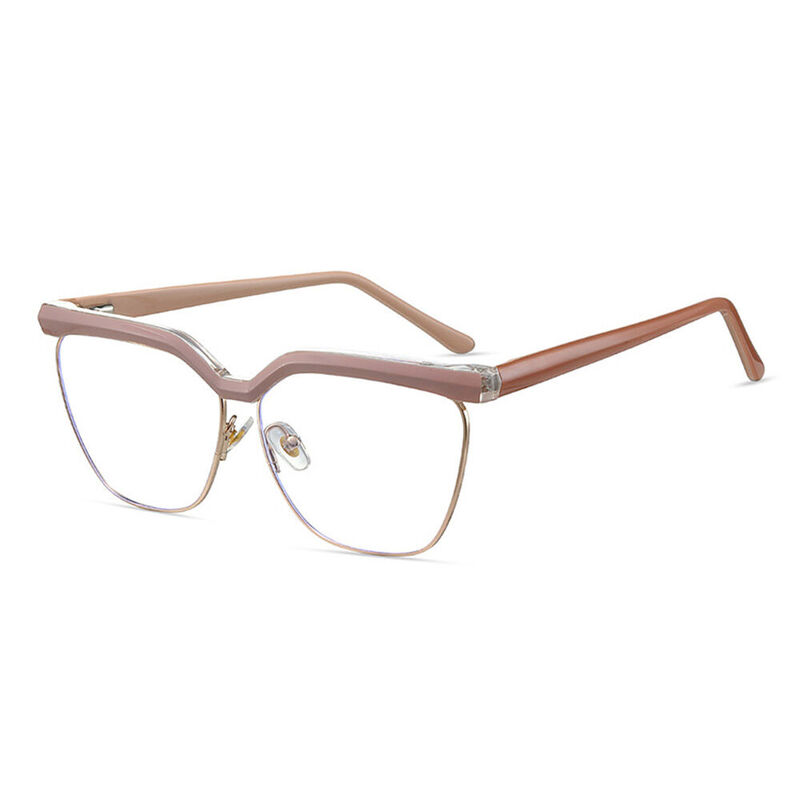 Gaskell Aviator Pink Glasses