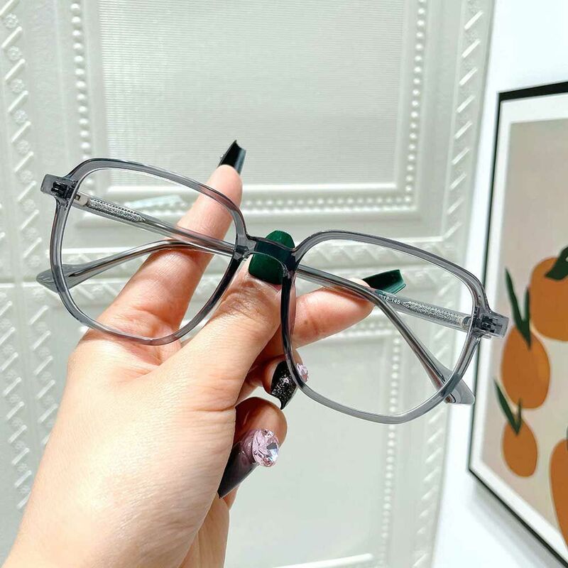 Ferdinand Square Gray Glasses