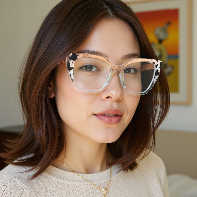 Rita Cat Eye Champagne Glasses