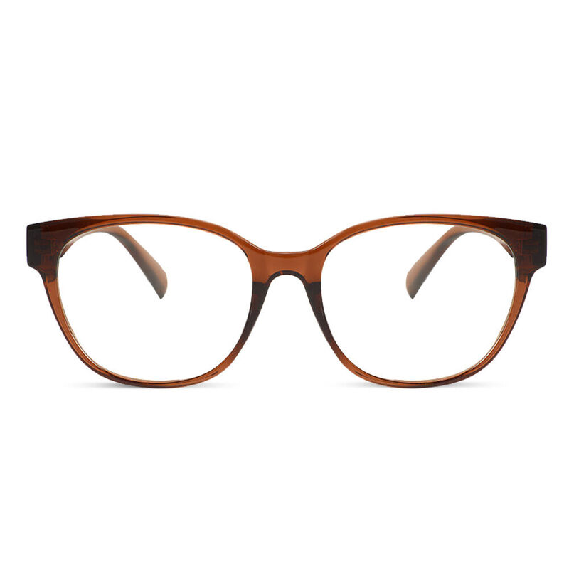 Wade Square Brown Glasses