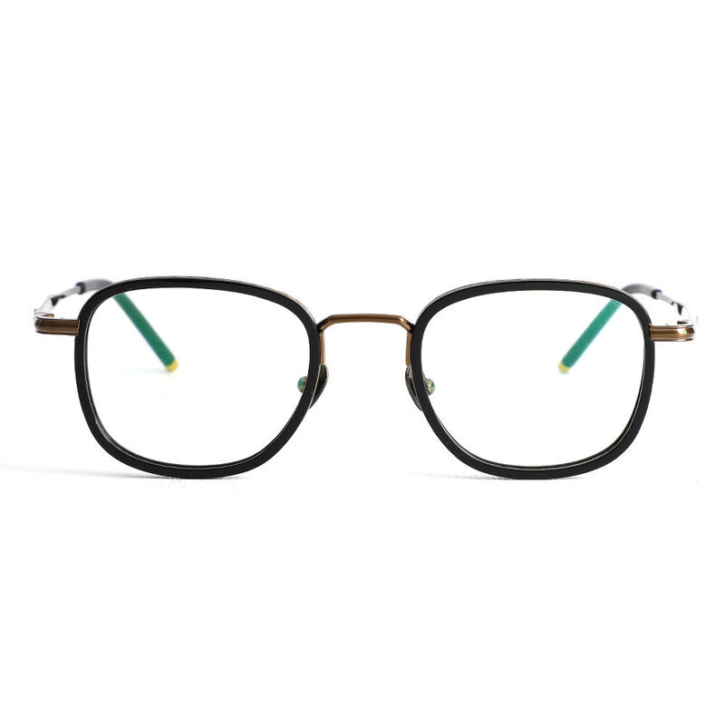 Maxwell Square Black Glasses