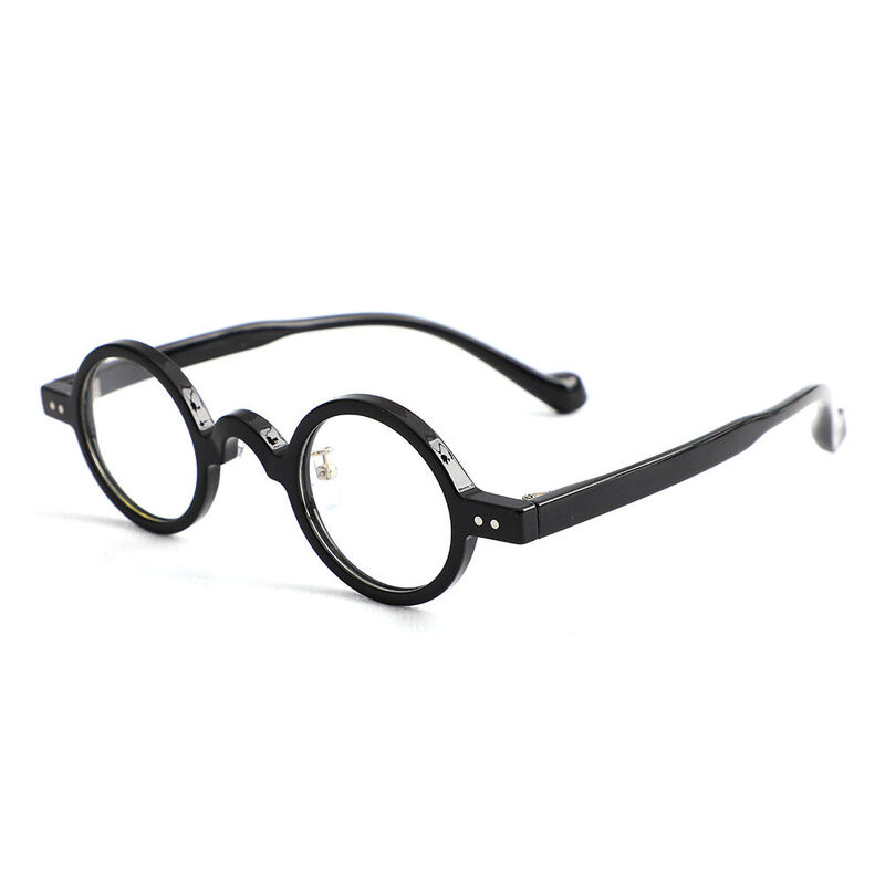 Lunettes de Vue Ron Ronde Noir