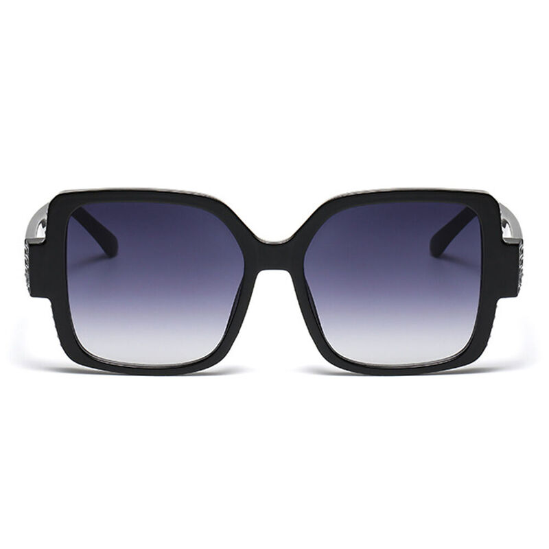 Beam Square Black Sunglasses