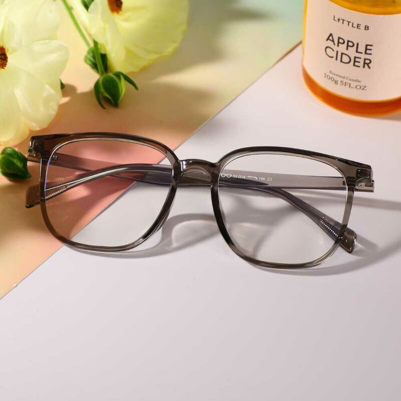 Norton Square Gray Glasses