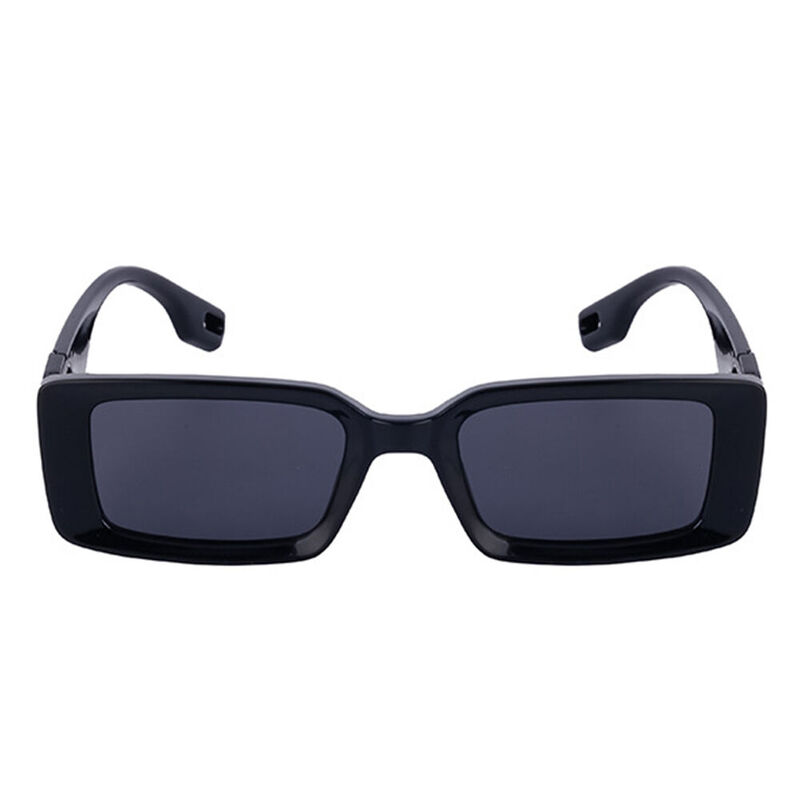 Strive Rectangle Black Sunglasses