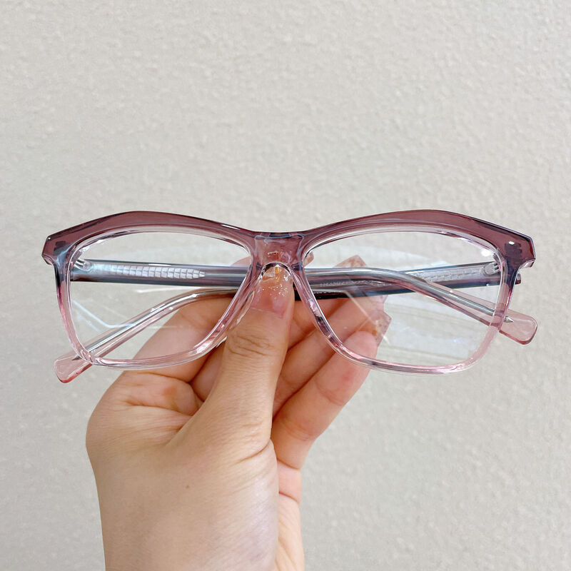 Elsiea Cat Eye Purple Glasses
