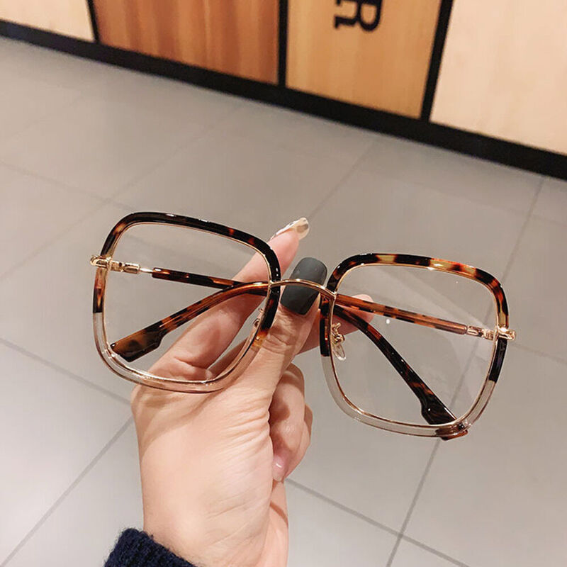 Lunettes de Vue Timoth Carré Écaille