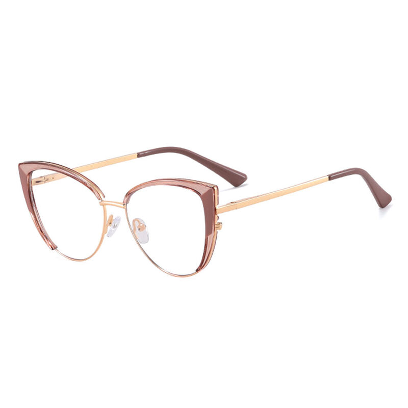 Doona Cat Eye Brown Glasses