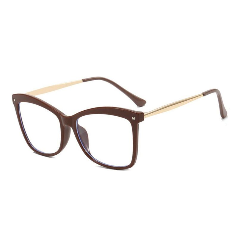Adaire Cat Eye Brown Glasses