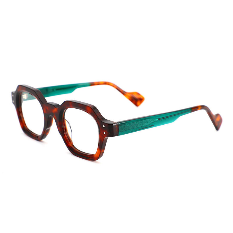 Occhiali da Vista Bloomfield Poligono Rosso