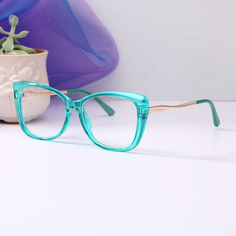 Josepa Cat Eye Blue Glasses