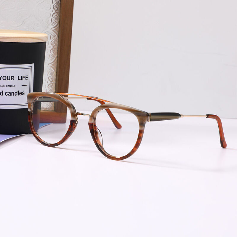 Auree Aviator Tortoise Glasses