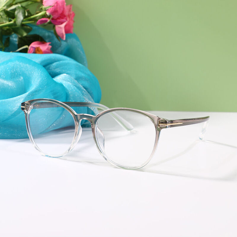 Ackerm Round Grey Glasses