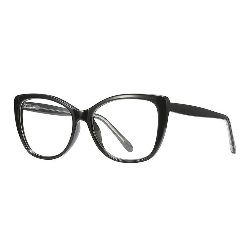 Occhiali da Vista Birrel Cat Eye Nero