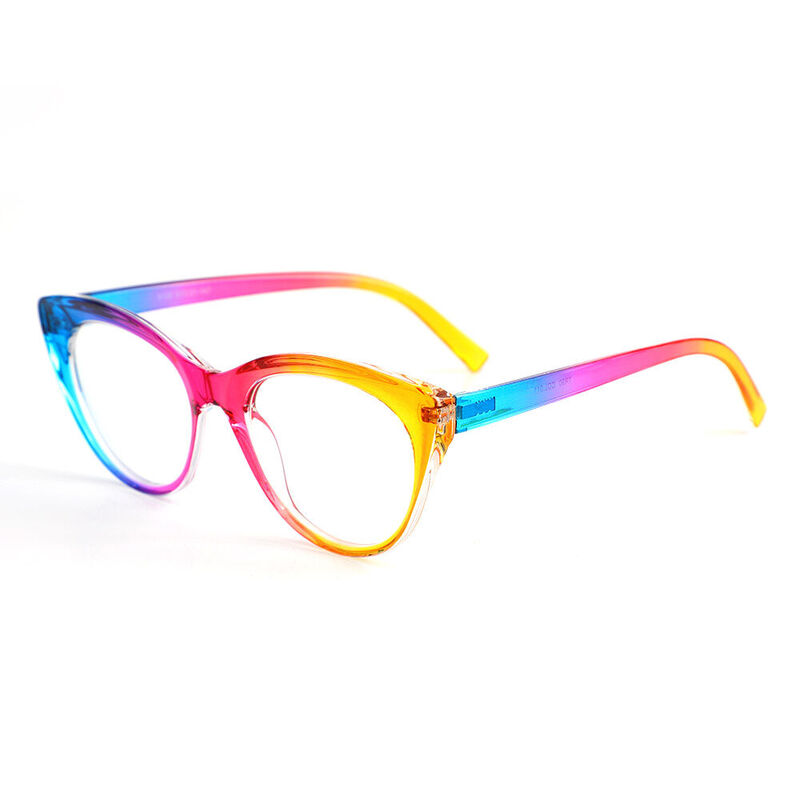 Occhiali da Vista Eleanore Cat Eye Multicolore