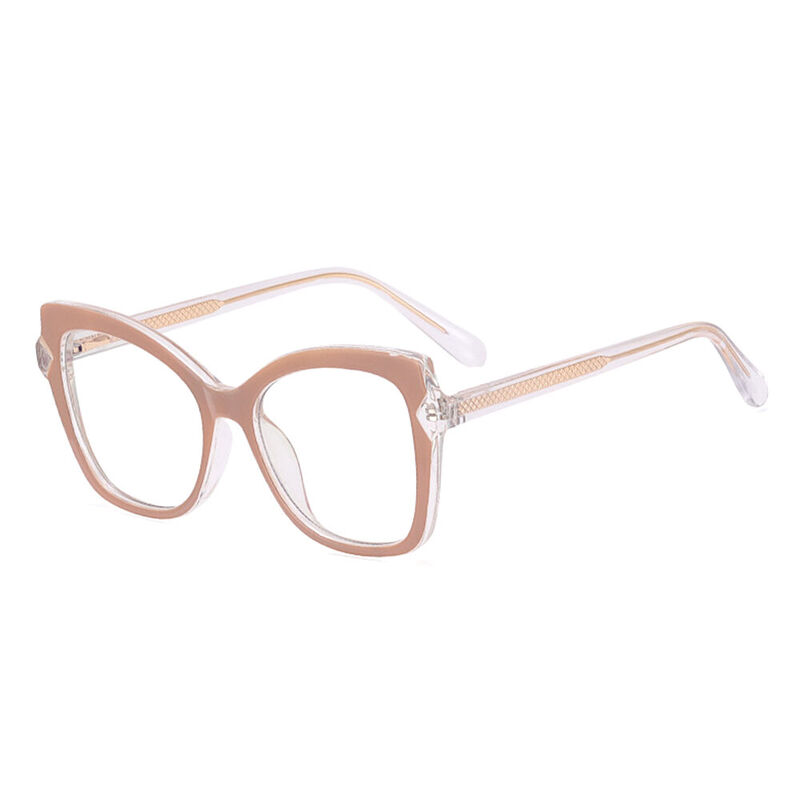 Dasan Cat Eye Pink Glasses