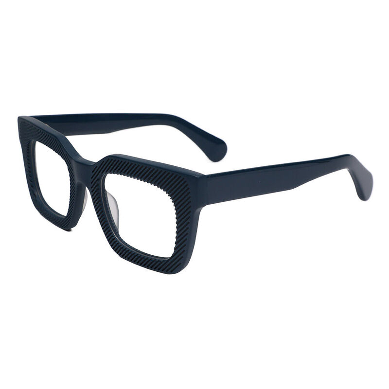 Oscai Square Blue Glasses