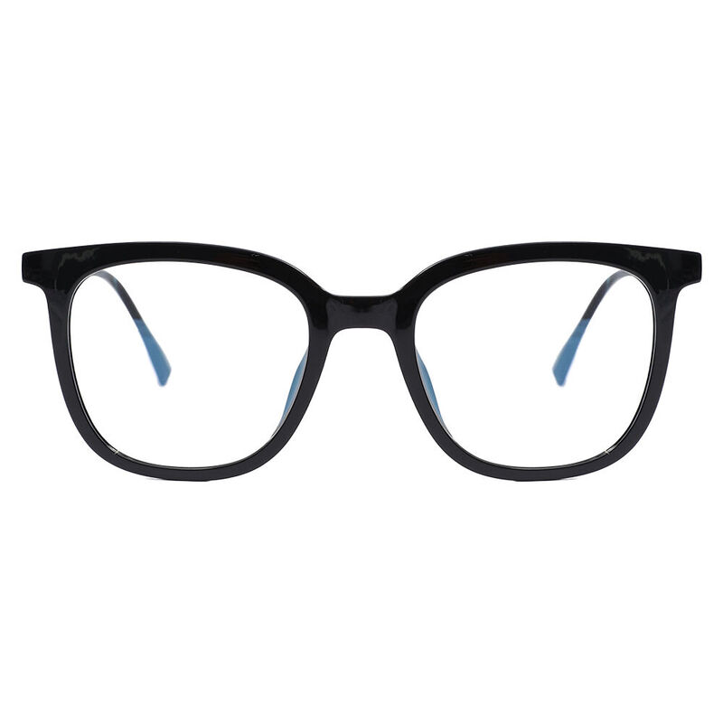 Edmun Square Black Glasses