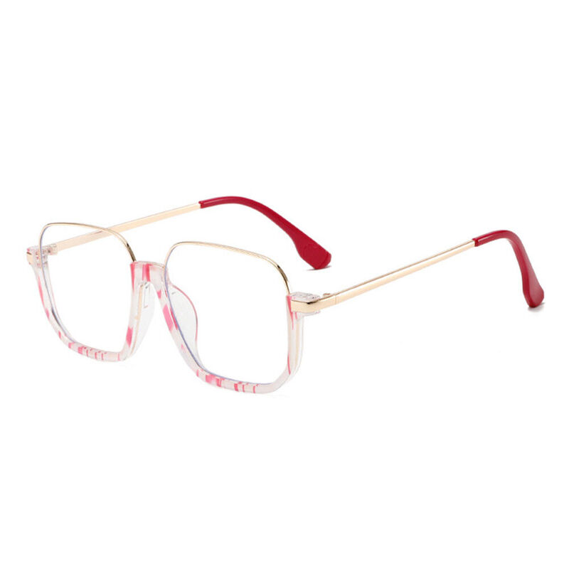 DuBois Square Pink Glasses