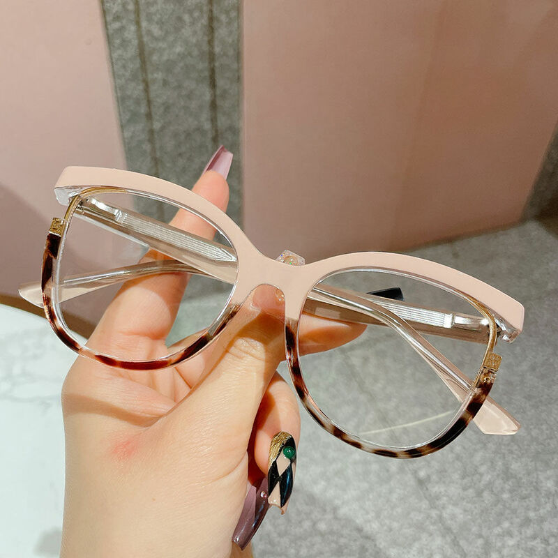 Sainsbu Cat Eye Gray Glasses