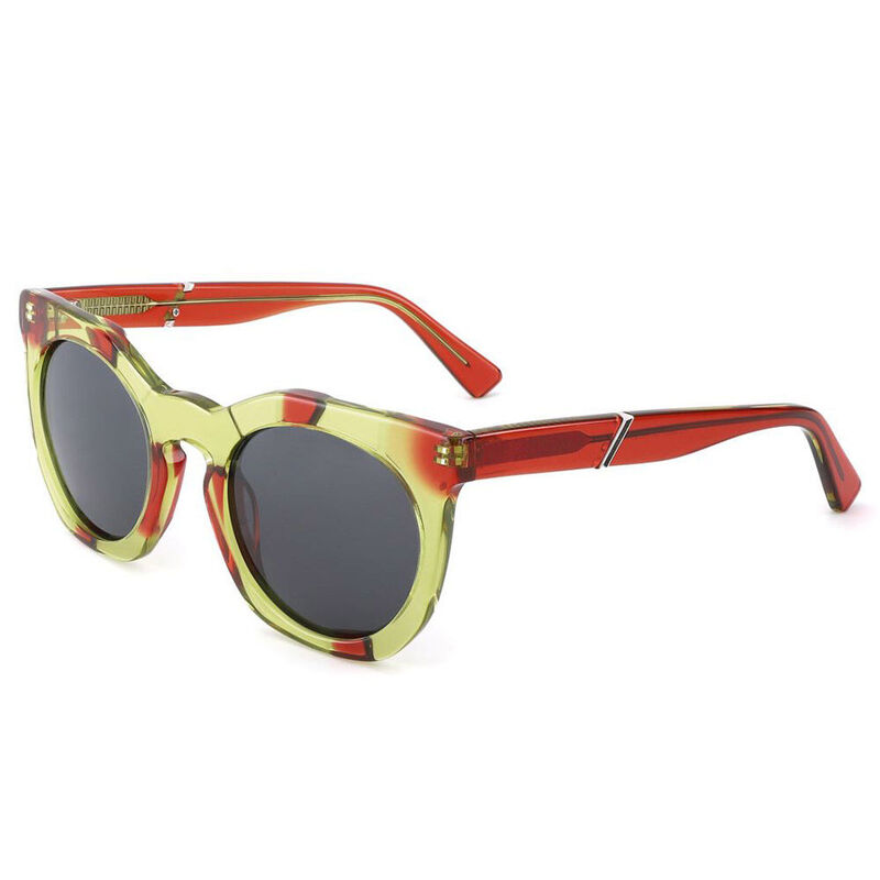 Horizon Round Multicolered Sunglasses
