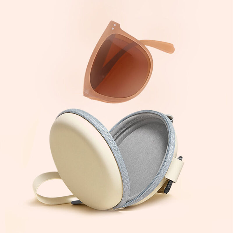 Coriney Quadratische Orange Sonnenbrille