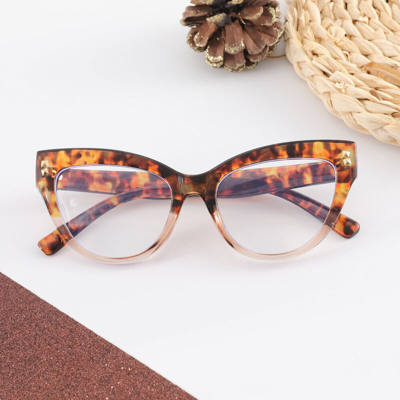 Occhiali da vista Hellery Aviator Arancione