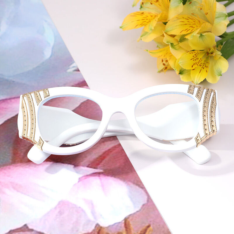 Gilks Oval Plastic Glasses