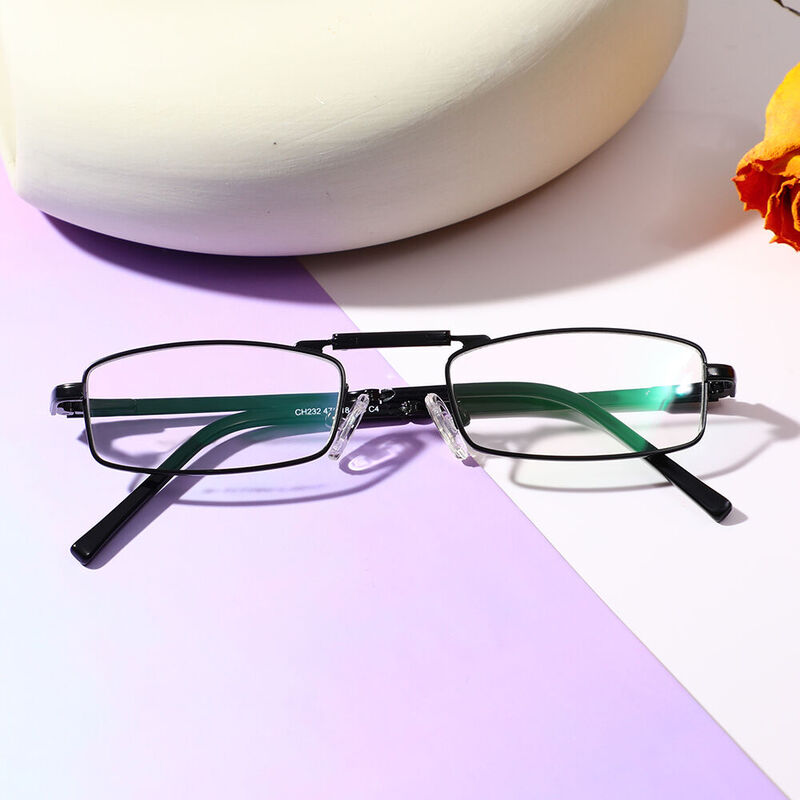 Keynes Aviator Black Glasses