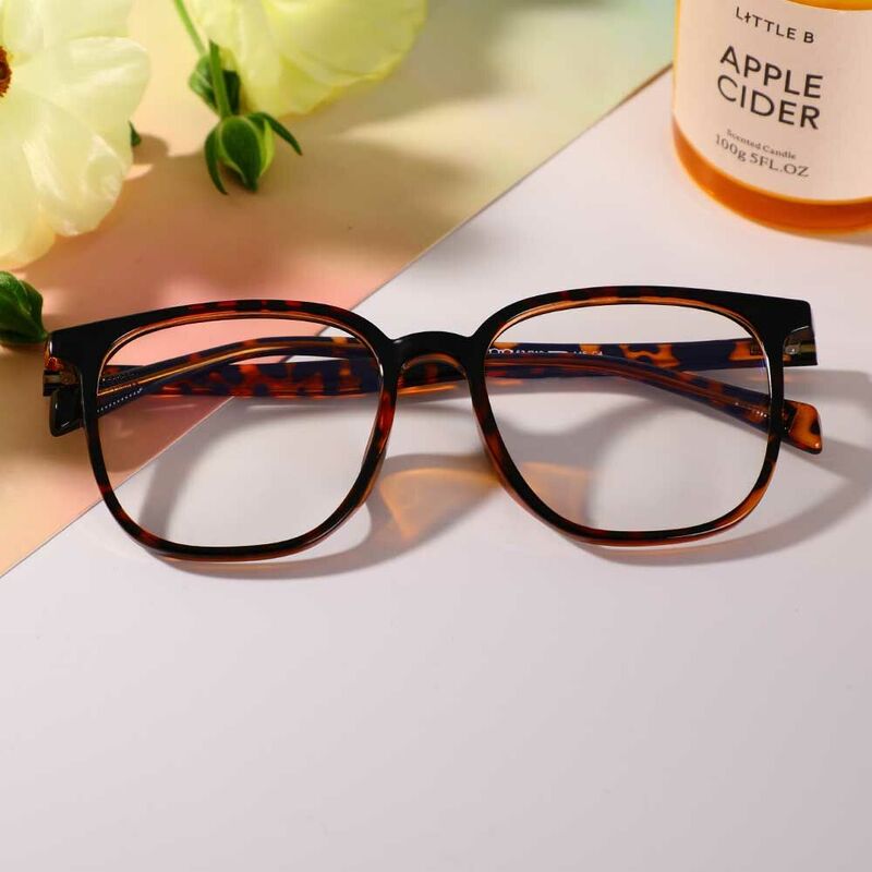 Norton Square Tortoise Glasses