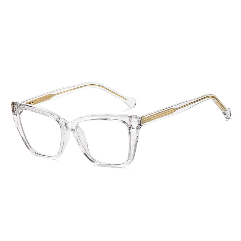 Marian Cat Eye Clear Glasses