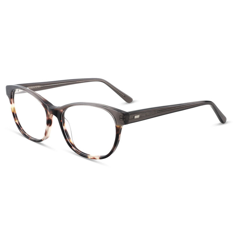 Moll Oval Gray Glasses