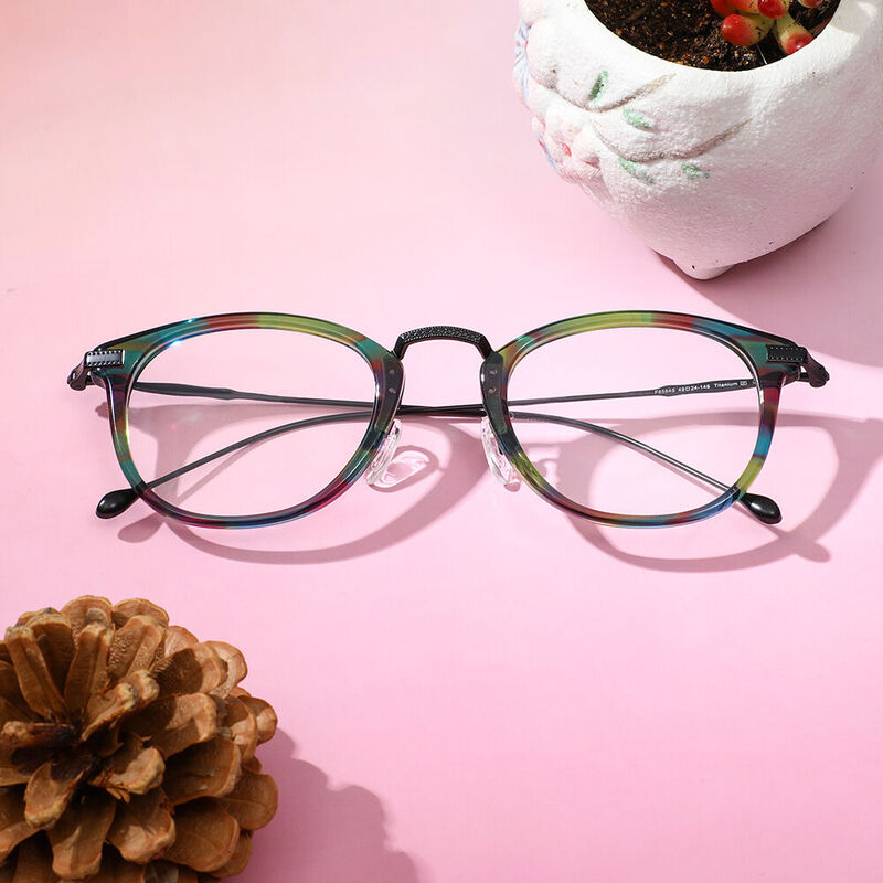 Rayleign Square Multicolor Glasses