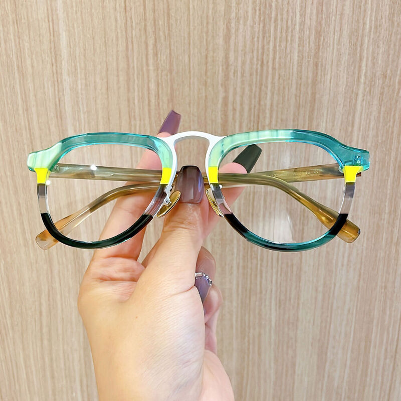 Pepys Aviator Blue Glasses