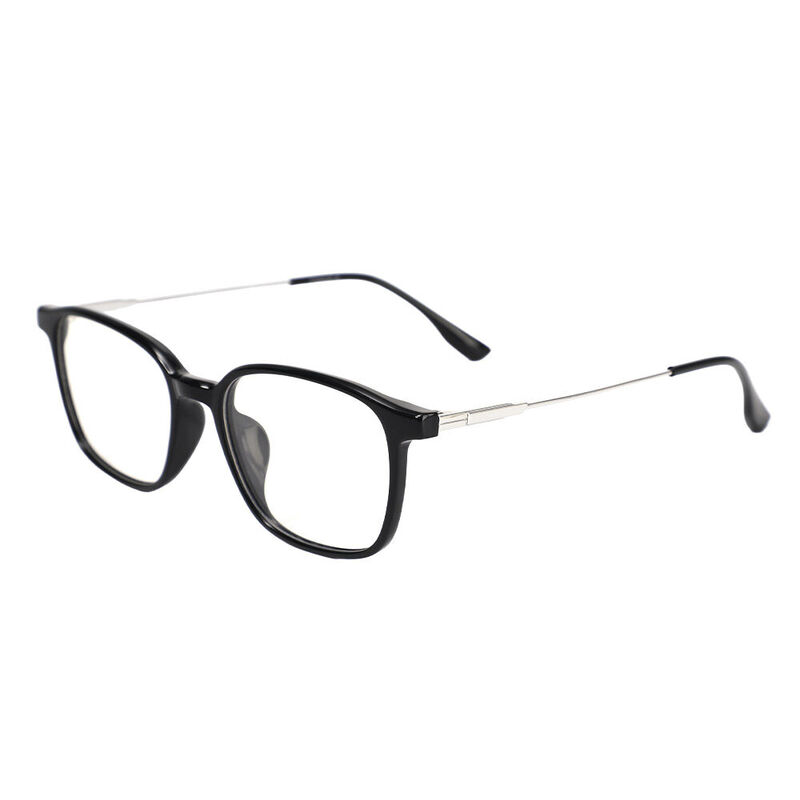 Dick Rectangle Black Glasses