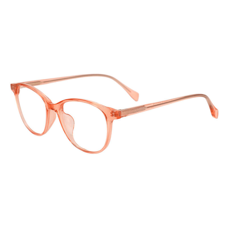 Nelly Oval Pink Glasses