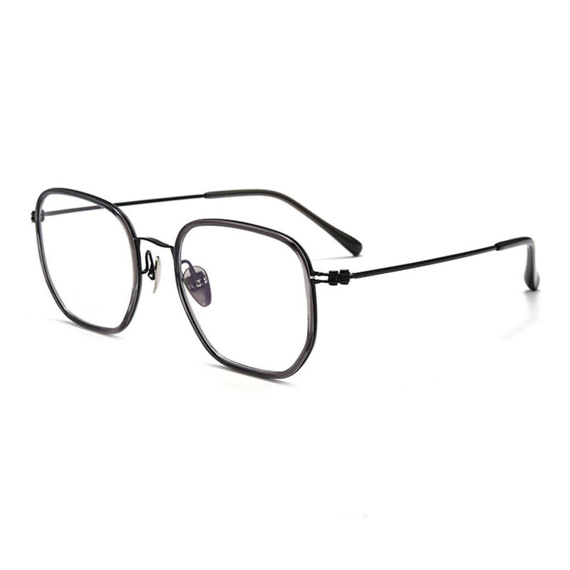 Carl Square Gray Glasses