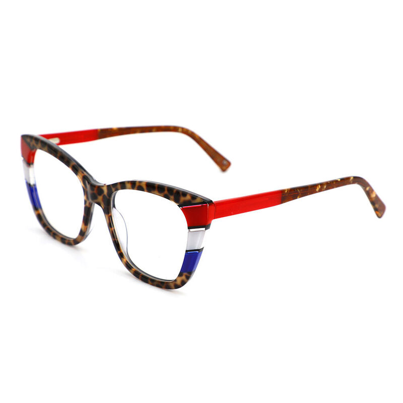 Lunettes de Vue Andrew Cat Eye Écaille