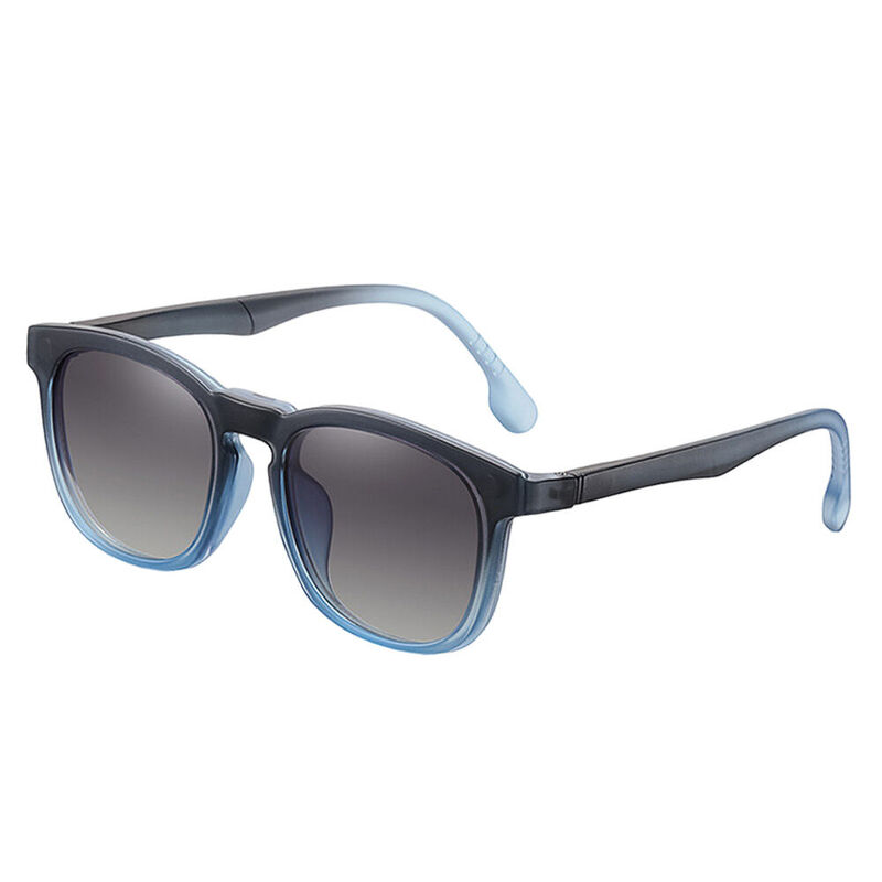Lunettes de Vue Ilene Ronde Bleu