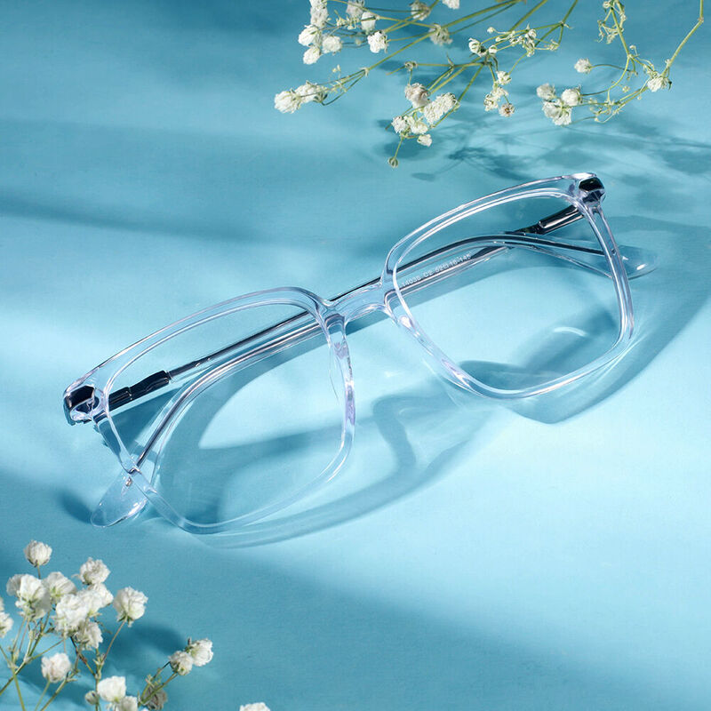 Confession Square Transparent Glasses