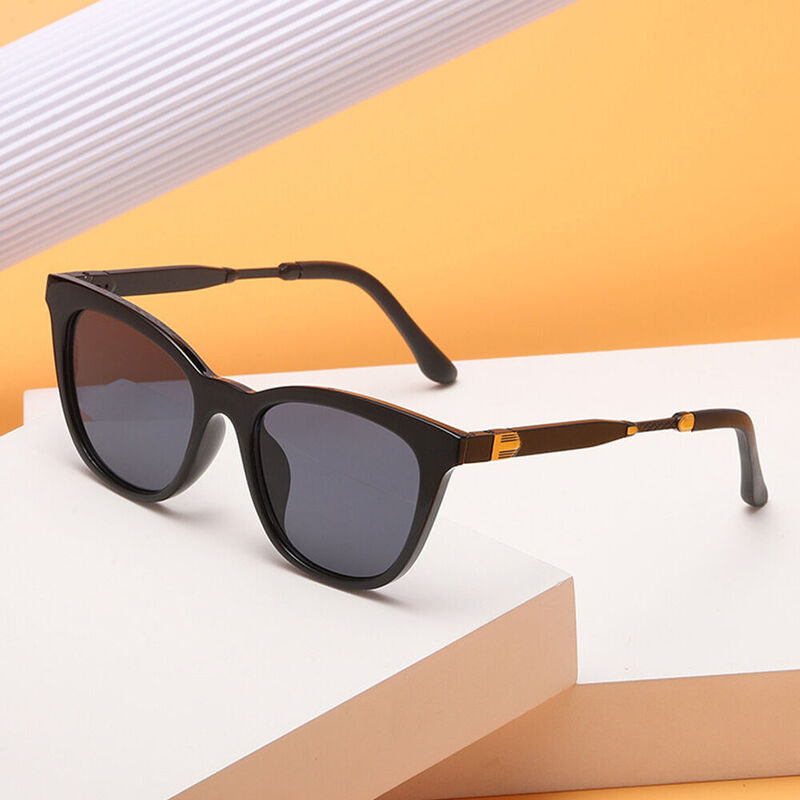 Lemonade Cat Eye Black Sunglasses