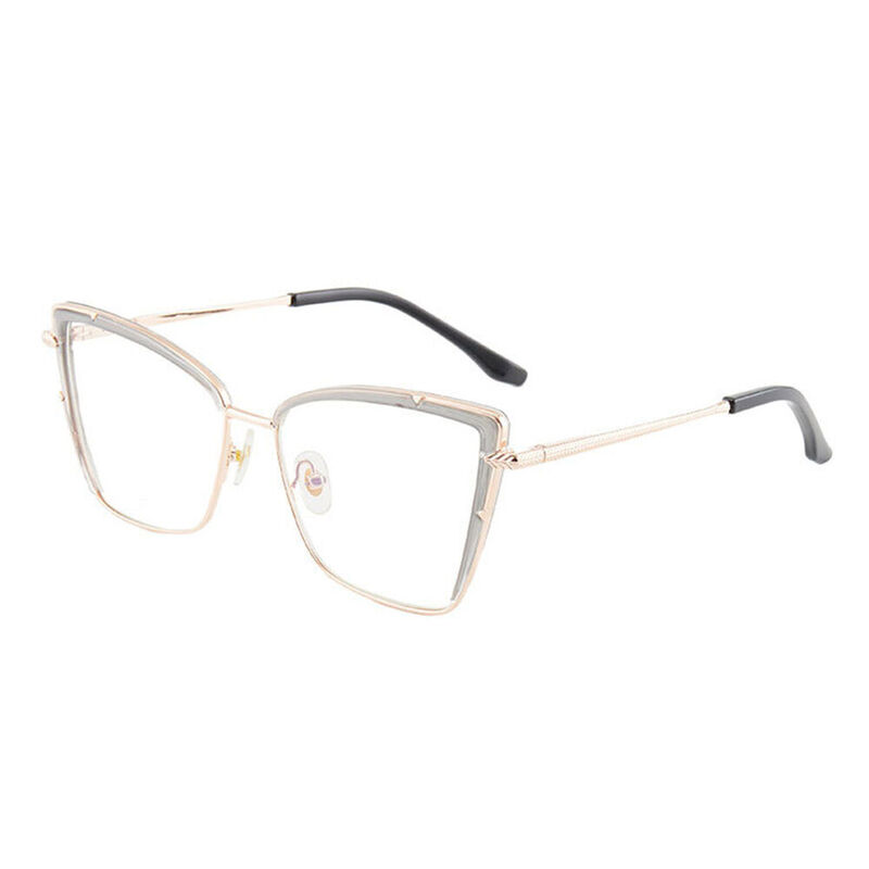 Burke Cat Eye Graue Brille