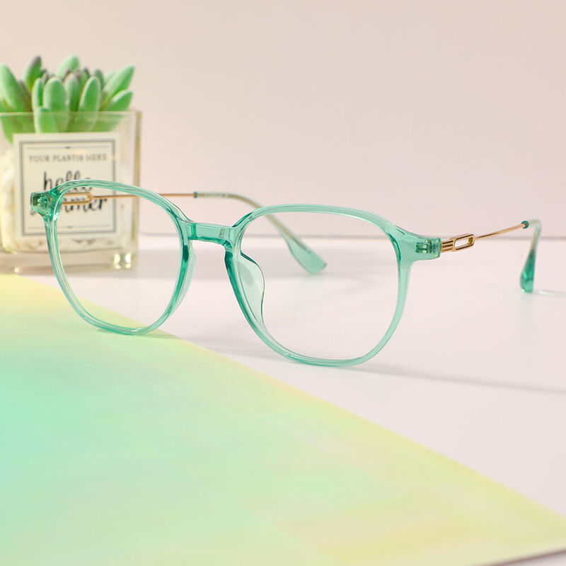 Darwin Square Blue Glasses