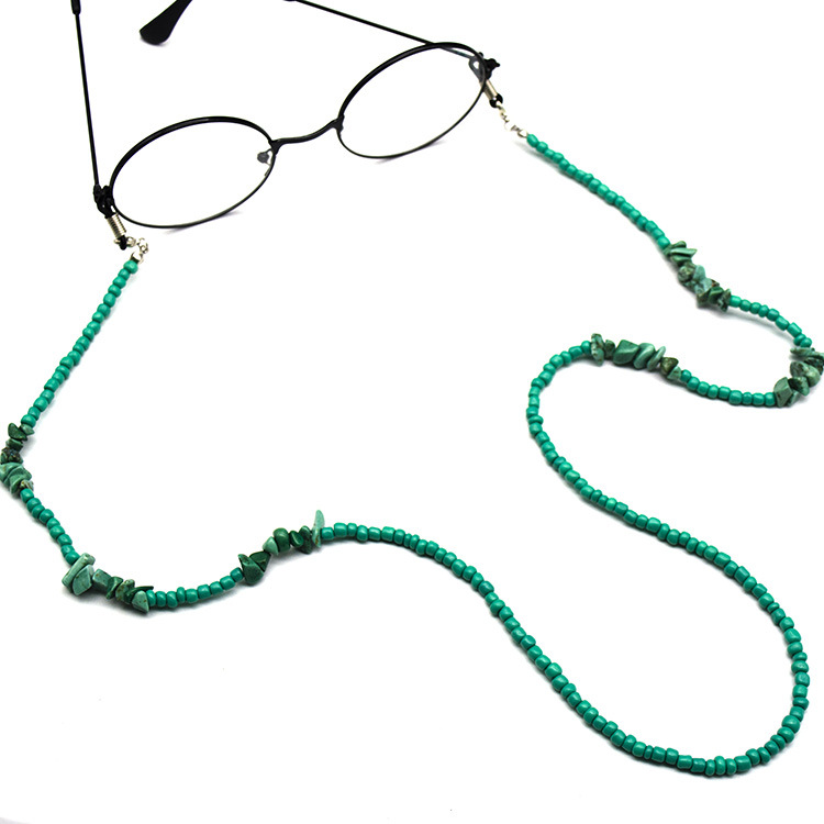 Bernadette Turquoise Charm Eyeglass Chain
