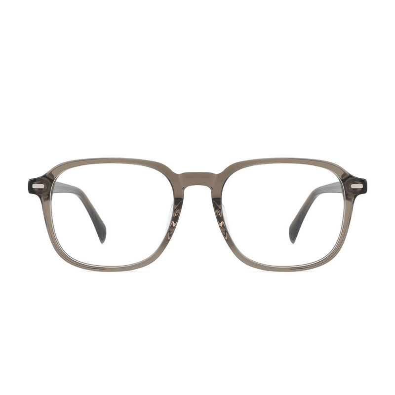Scientist Square Grey Glasses