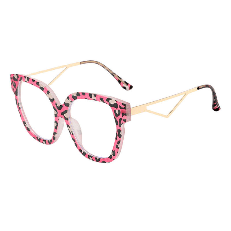 Beck Cat Eye Pink Glasses